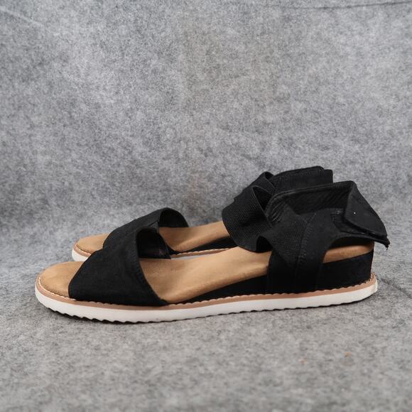 Skechers Bobs Shoes Womens 10 Sandal Casual Comfort Memory Foam Adjustable Strap - Picture 4 of 11